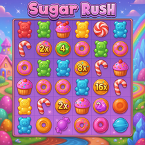 RealSpin - Sugar Rush Slot Game - Sweet Bonanza Features